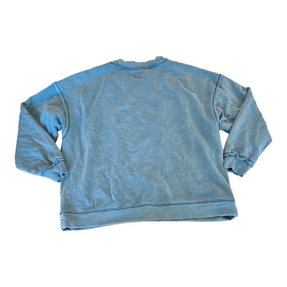 Free People Movement Medium Blue Long Sleeve Pullover Sweater *FLAW* - Picture 7 of 10